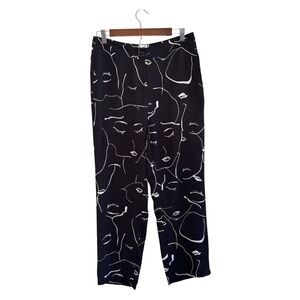 Princess Polly Black and White Pants